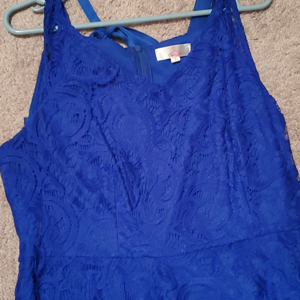 Royal blue Dress